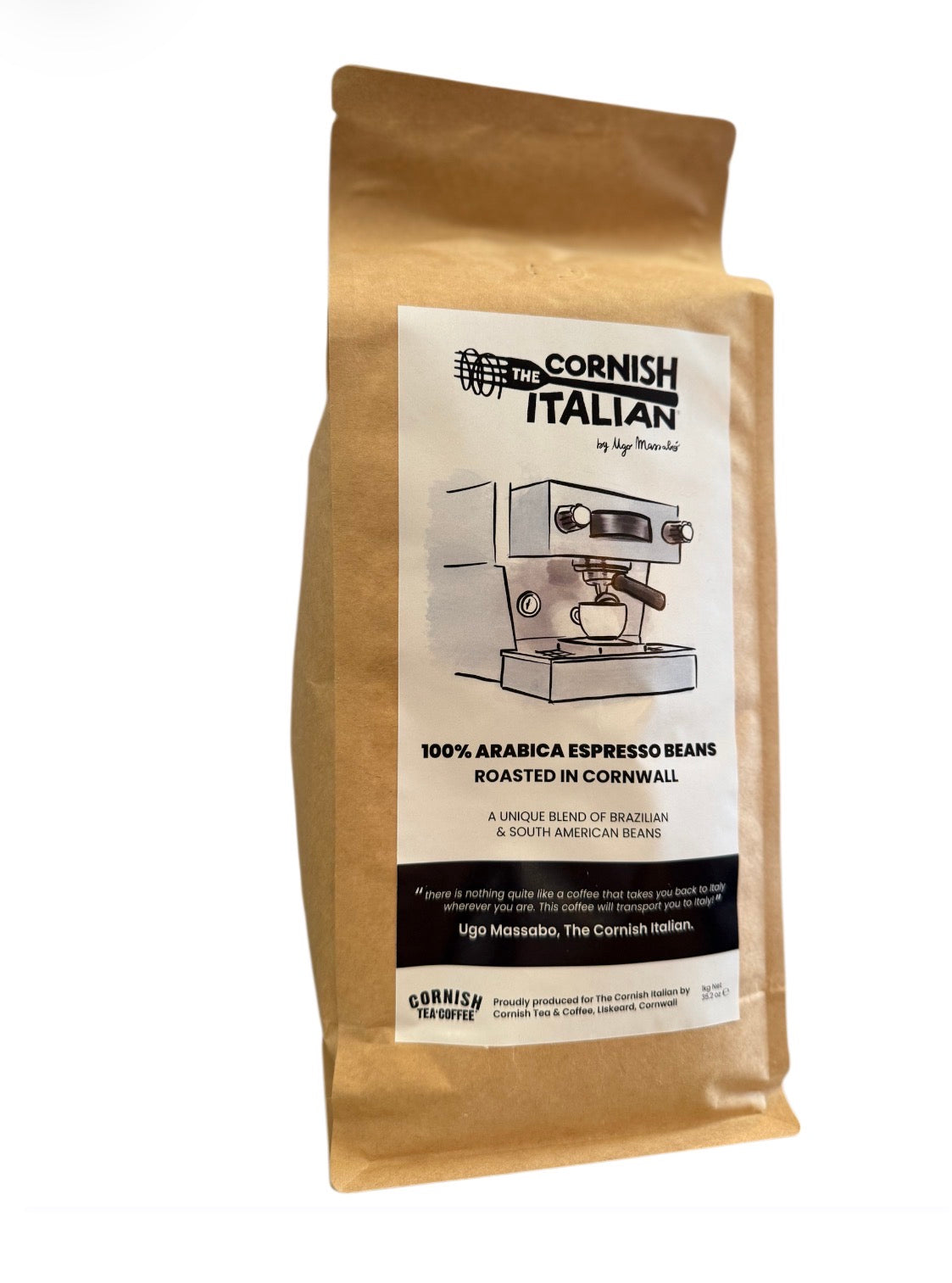 CORNISH ITALIAN COFFEE 100% ARABICA