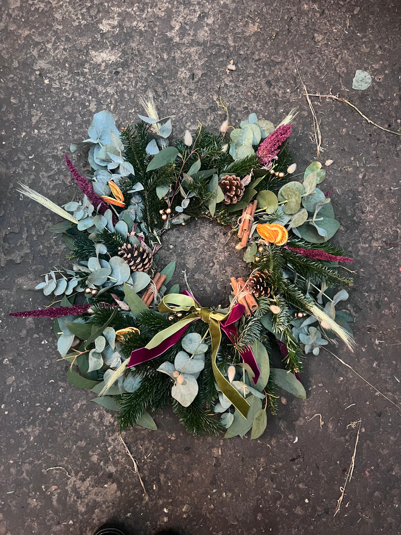 Christmas Wreath-Making Workshop by FLORALIA