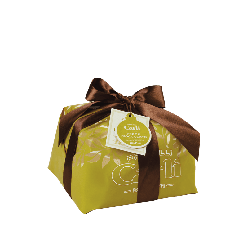 CHOCOLATE & PEAR ARTISAN OLIVE OIL PANETTONE