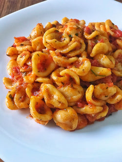 ORECCHIETTE ALL'ARRABBIATA & NDUJIA